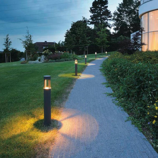 Slots pullert 66,5 cm 4,5W 3000 Kelvin IP44-Utebelysning pullert-Slv-Antrasitt-slv-231455-Lightup.no