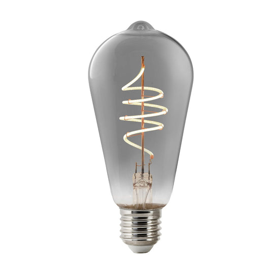 Smartpære E27 4,7W 1800 Kelvin 100 Lumen 64 mm - Røykfarget-Smartpærer E27-Nordlux-Røyk-2280022747-Lightup.no