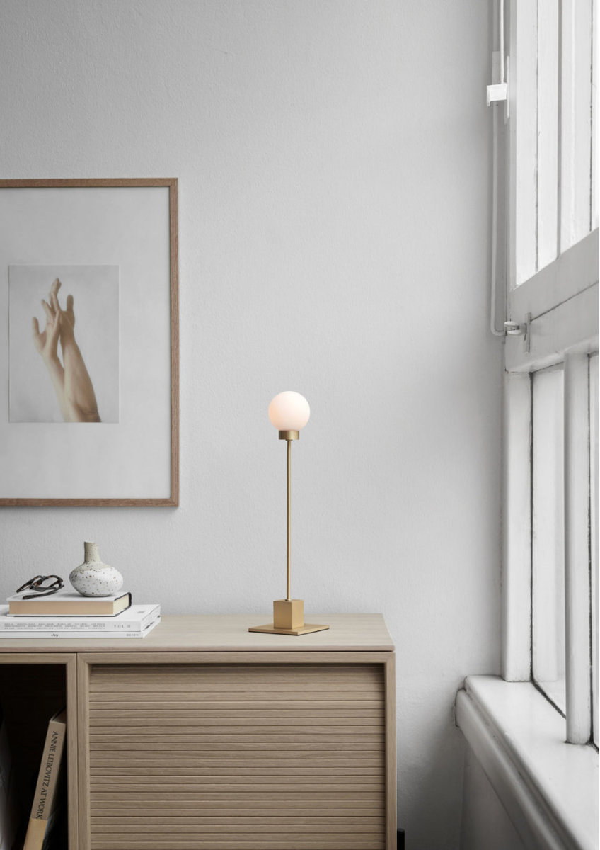 Snowball bordlampe-Bordlamper-Northern-Messing-NOn__712-Lightup.no