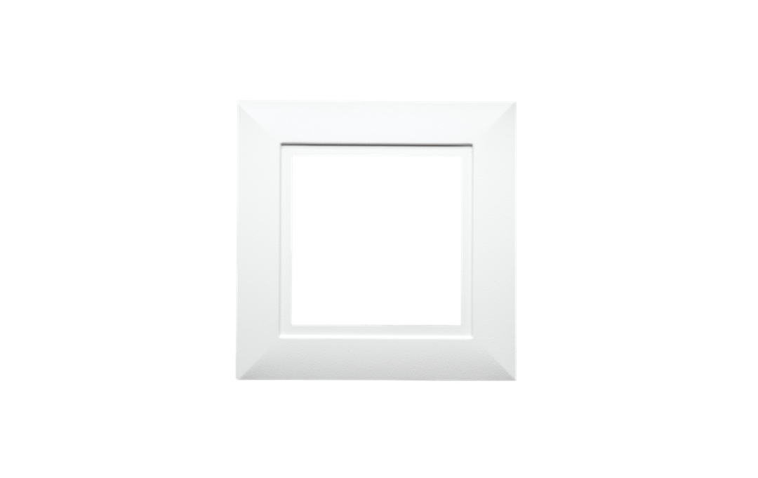 Soft Square ramme for 1 spot-Elektro tilbehør lamper-Sg Armaturen As-Hvit-3201113-Lightup.no