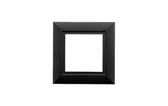 Soft Square ramme for 1 spot-Elektro tilbehør lamper-Sg Armaturen As-Svart-3201115-Lightup.no