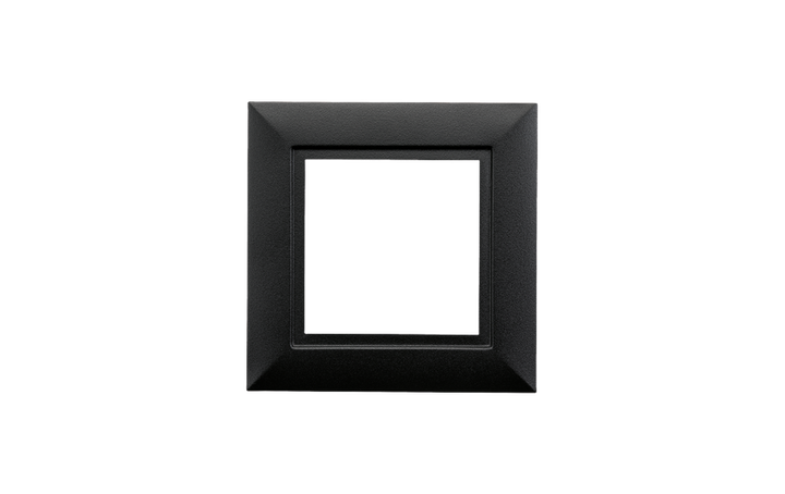 Soft Square ramme for 1 spot-Elektro tilbehør lamper-Sg Armaturen As-Svart-3201115-Lightup.no