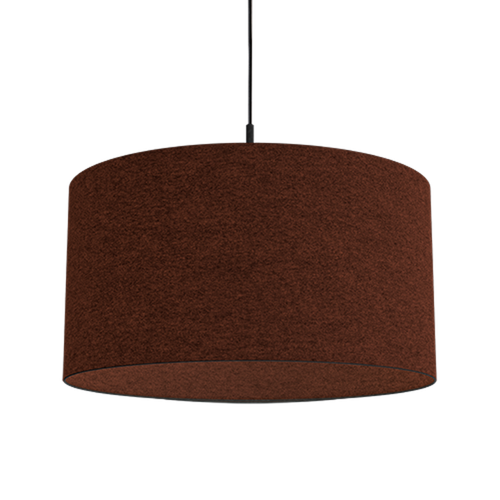 Soft takpendel 57 cm E27-Takpendler-Belid-Rustrød ull-1669740-Lightup.no