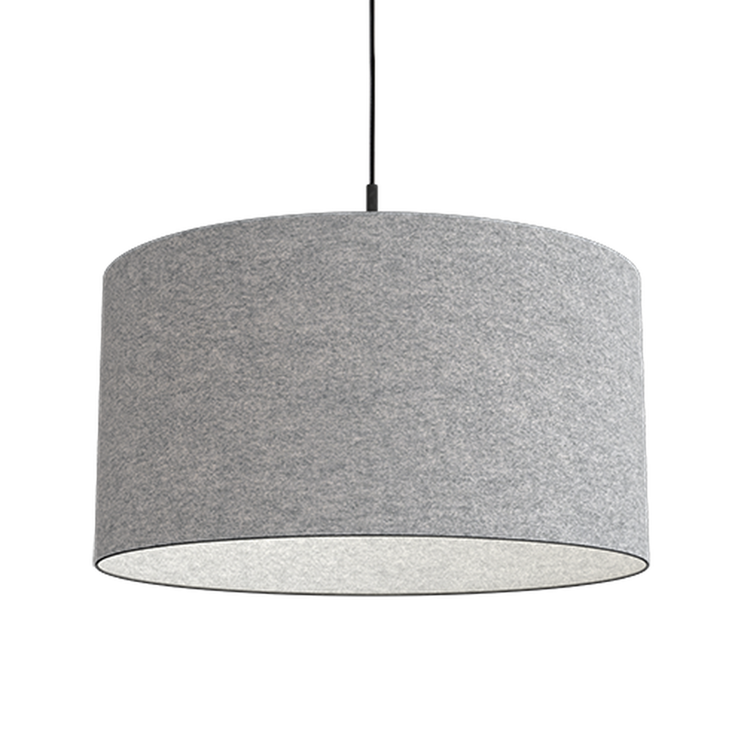 Soft takpendel 57 cm E27-Takpendler-Belid-Grå ull-1669742-Lightup.no