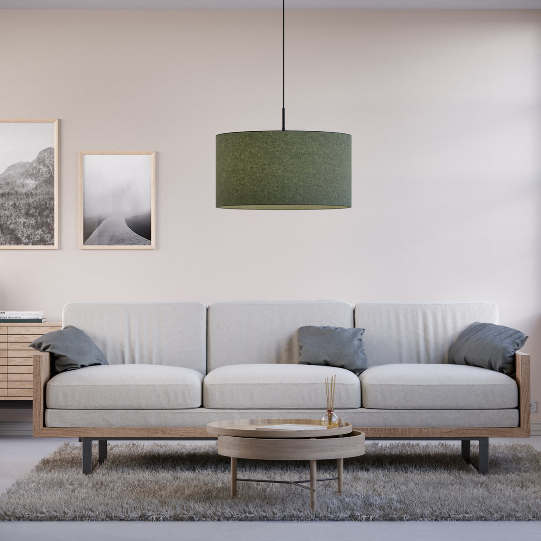 Soft takpendel 57 cm E27-Takpendler-Belid-Blå ull-1669743-Lightup.no