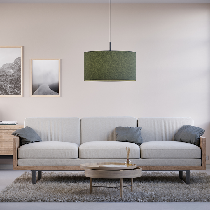 Soft takpendel 57 cm E27-Takpendler-Belid-Blå ull-1669743-Lightup.no