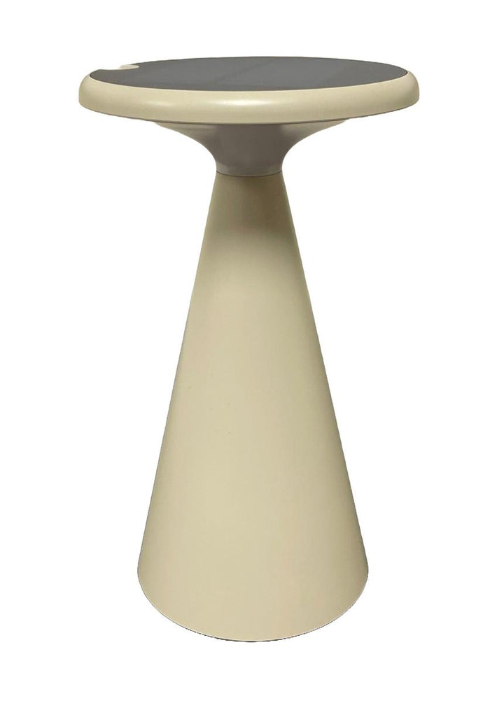 Solar Dio bordlampe 1,6W 2700 Kelvin IP44 utendørs med solcelle-Utebelysning Hagebelysning-NorDesign-Grå-402012022-Lightup.no