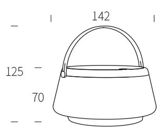 Solar bordlampe 2,2W 2700 Kelvin IP44 utendørs med solcelle-Utebelysning Hagebelysning-NorDesign-Hvit-402112022-Lightup.no