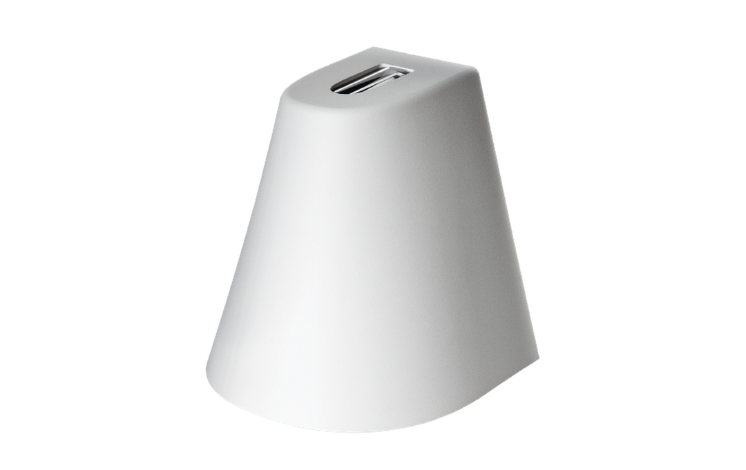 Spike 920 lumen 11W LED + opplys 6W - Skumringssensor og stikkontakt - Hvit-Utebelysning vegg opp og ned-Sg Armaturen As-Hvit-3100033-Lightup.no