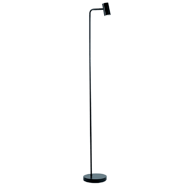 Stockholm gulvlampe 5W 3000 Kelvin 147 cm-Gulvlamper-Ms - belysning-Svart-3100002670-Lightup.no