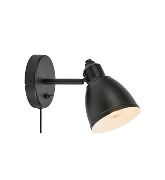 Story vegglampe-Vegglamper-Marksløjd-Svart-Mrk-108712-Lightup.no