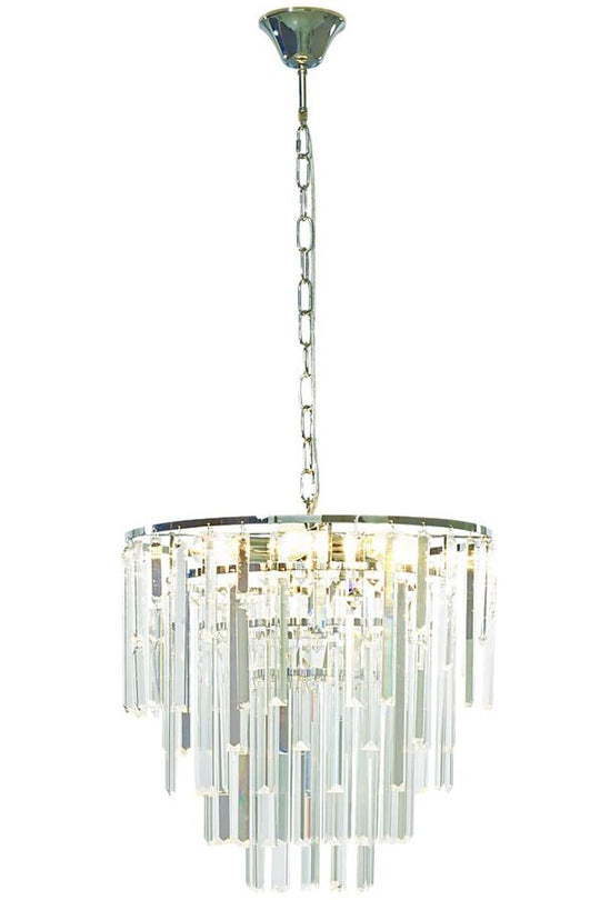 Strati krystallkrone-Takpendler-Aneta Lighting-Krom / Klar-25056-40-Lightup.no