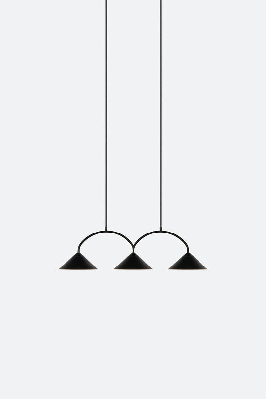 Takpendel Curve 3 - Svart-Takpendler-Globen Lighting-Svart-452011-Lightup.no