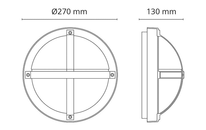 Tanto vegglampe 11,5W 3000K dimbar-Utebelysning vegg veggskjold-Sg Armaturen As-Svart-3104646-Lightup.no