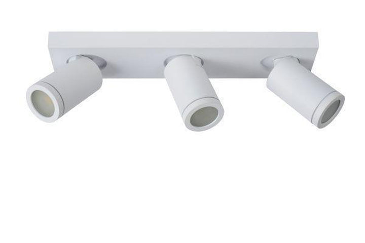 Taylor spot 3 lys IP44 baderom warm to dim 3x5W 2200-3000K-Taklamper-Lucide-Svart-LC09930/15/30-Lightup.no