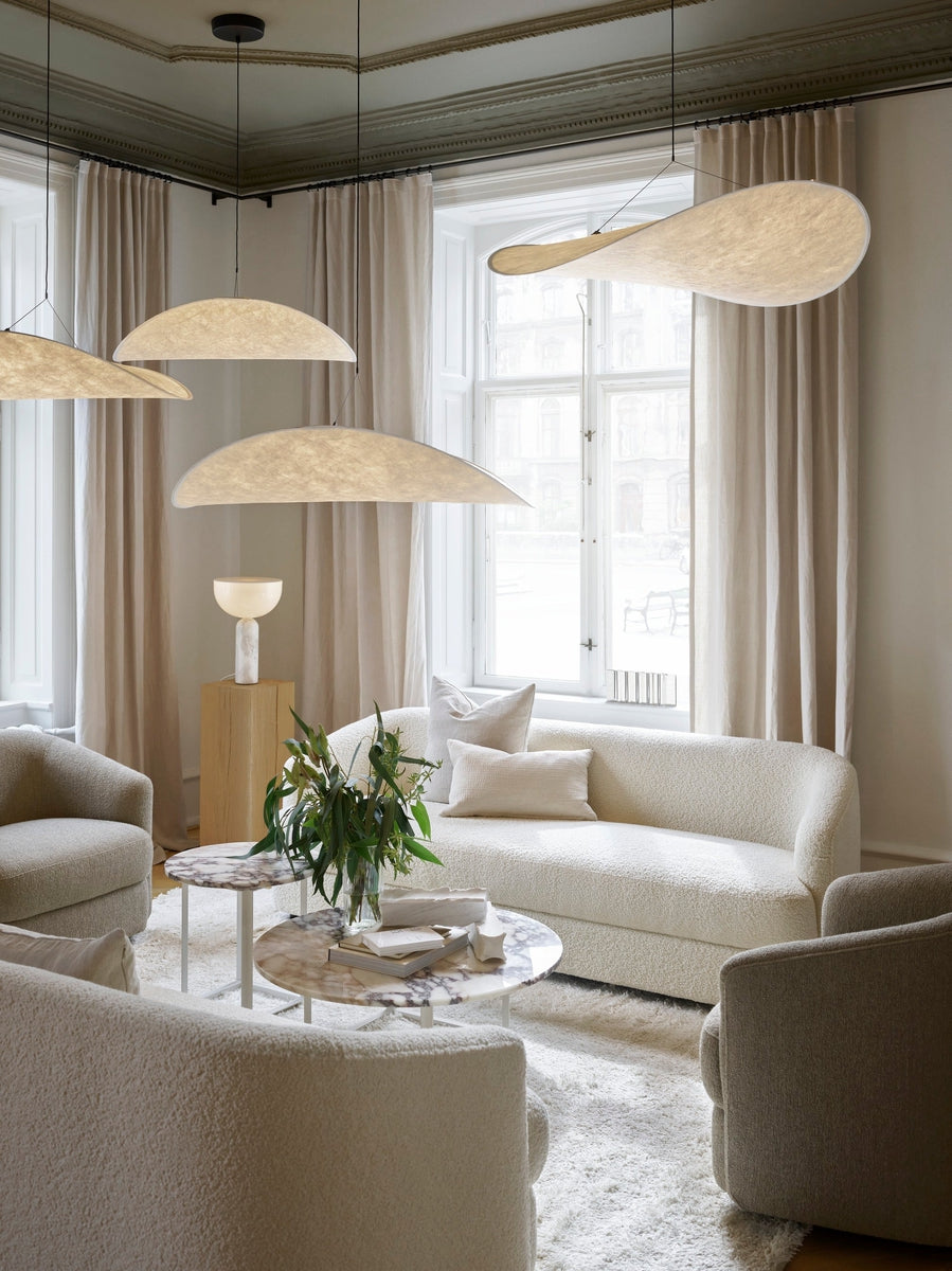 Tense takpendel - Ø90-Takpendler-New Works-Hvit-Nes__21210-Lightup.no