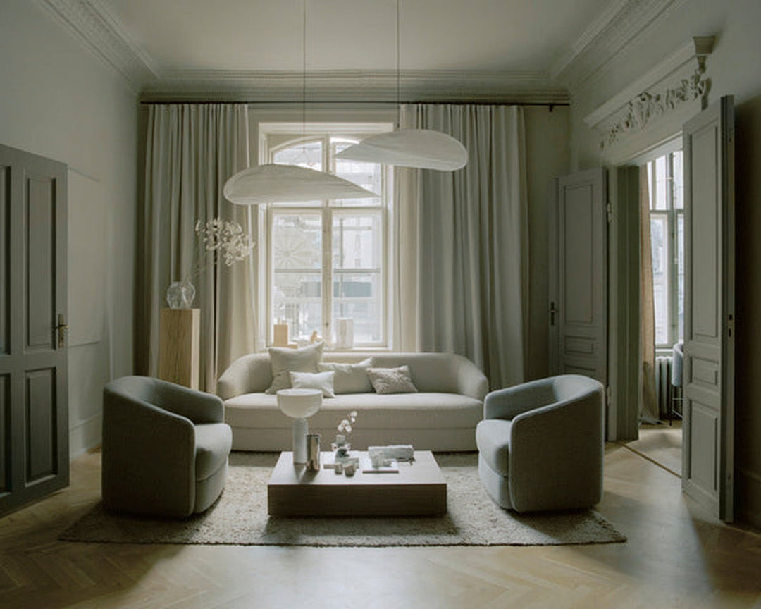 Tense takpendel - Ø90-Takpendler-New Works-Hvit-Nes__21210-Lightup.no