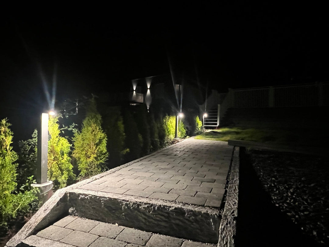 Texas pullert 60 cm 7W IP54 - Antrasitt-Utebelysning pullert-Lucide-Antrasitt-LC28851/60/30-Lightup.no