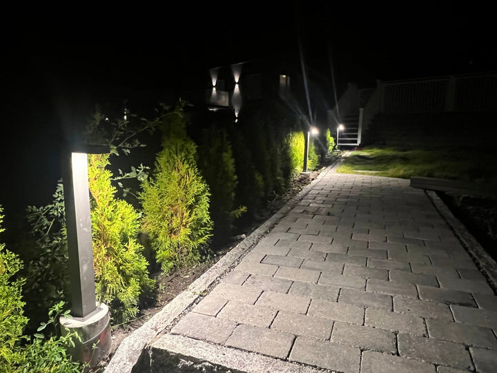 Texas pullert 60 cm 7W IP54 - Antrasitt-Utebelysning pullert-Lucide-Antrasitt-LC28851/60/30-Lightup.no