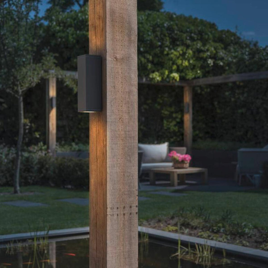 Theo vegglampe utendørs opp/ned IP44-Utebelysning vegg opp og ned-Slv-Antrasitt-slv-229535-Lightup.no