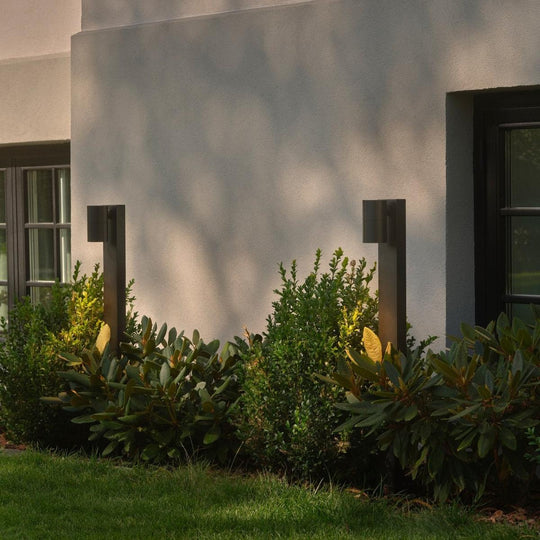 Tin 80 pullert utendørs-Utebelysning pullert-Nordlux-Svart-2518168003-Lightup.no