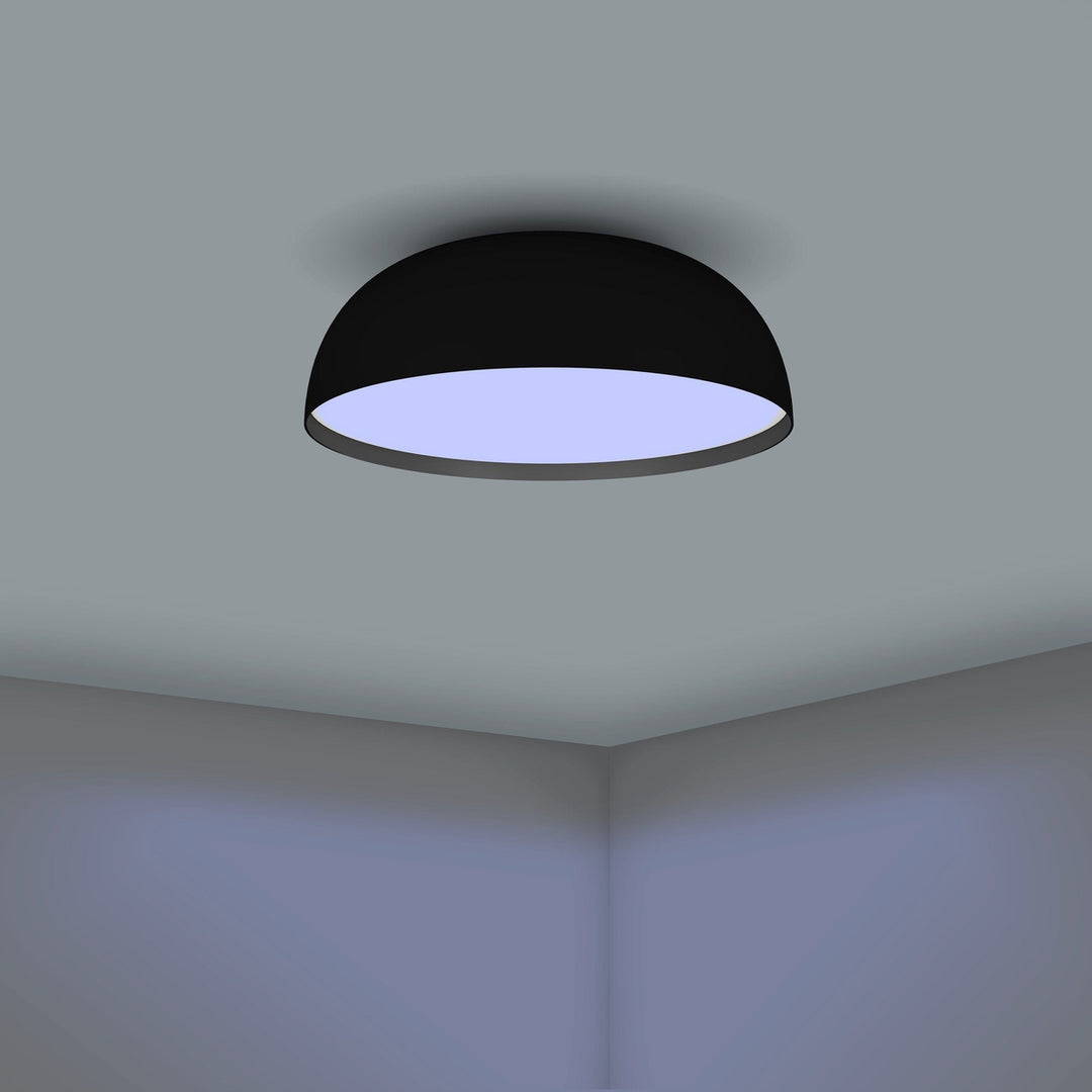 Tollos smart connect.z taklampe 40 cm 3 x 7,5W 2700-6500K RGB - Svart-Taklamper-Eglo-Svart-900406-Lightup.no