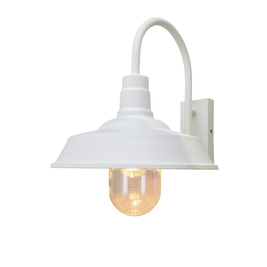 Trapani vegglampe utendørs IP44-Utebelysning vegg klassisk-Konstsmide-Hvit-7354-250-Lightup.no