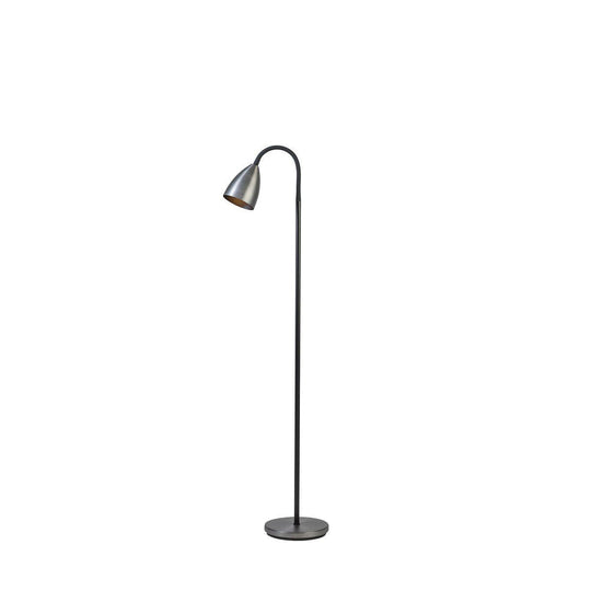 Trotsig gulvlampe-Gulvlamper-Belid-Grå-3175155-Lightup.no