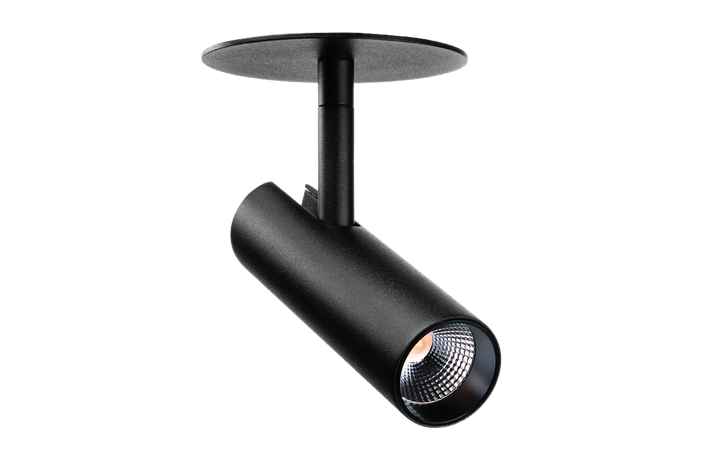 Tube Micro R takspot for innfelling 12W 2000-2800K dim to warm-Taklamper-Sg Armaturen As-Svart-3203149-Lightup.no