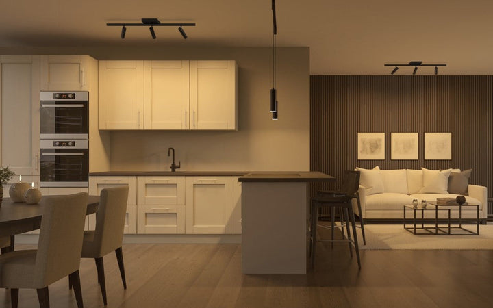 Tube Micro Track taklampe 18W 2700K Dimbar-Taklamper-Sg Armaturen As-Hvit-3200342-Lightup.no