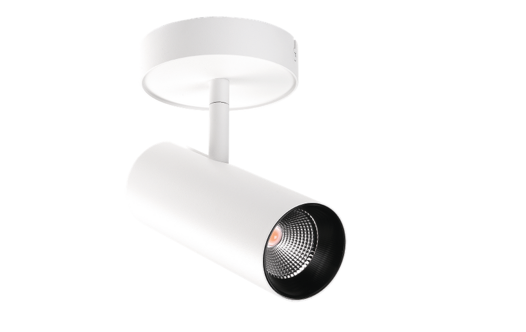Tube Mini S takspot 17W LED 3000K dimbar-Taklamper-Sg Armaturen As-Hvit-3200318-Lightup.no