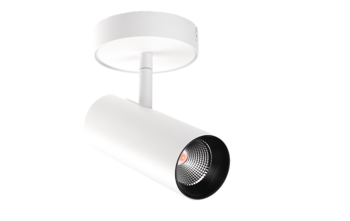 Tube Mini S takspot 17W LED 3000K dimbar-Taklamper-Sg Armaturen As-Hvit-3200318-Lightup.no