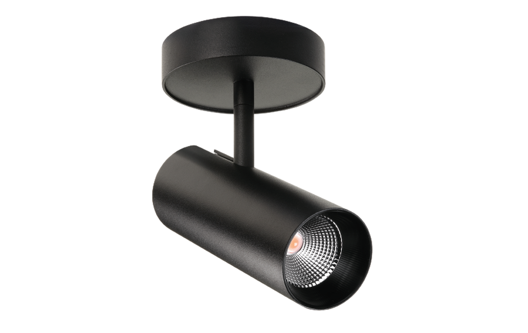 Tube Mini S takspot 17W LED 3000K dimbar-Taklamper-Sg Armaturen As-Svart-3200319-Lightup.no