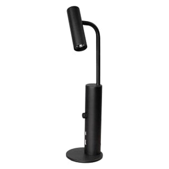 Tube micro bordlampe 2700 Kelvin med USB lading-Bordlamper-Sg Armaturen As-Svart-3002075-Lightup.no