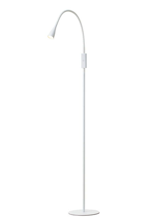 Twist gulvlampe 3W 3000K 3 step dim - Hvit-Gulvlamper-Nielsen Light-Hvit-NL-351031-Lightup.no