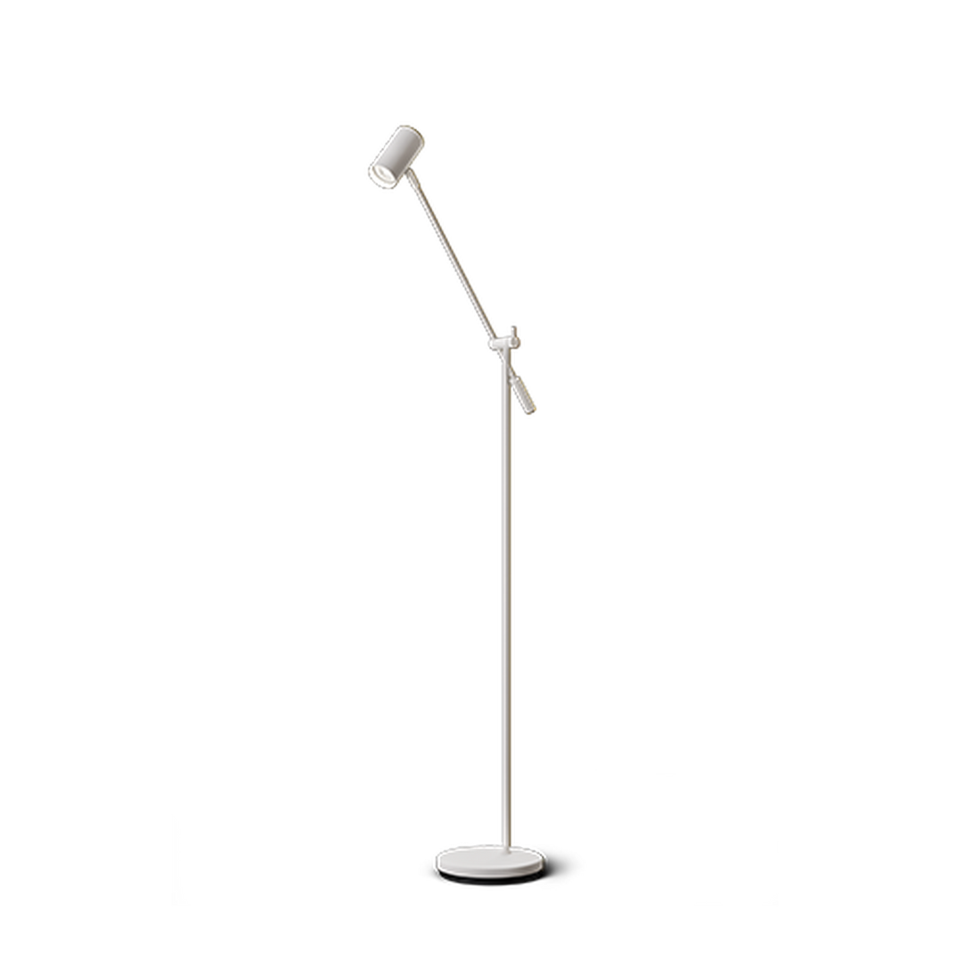 Tyson gulvlampe m/vipp-Gulvlamper-Belid-Hvit-3888068-Lightup.no