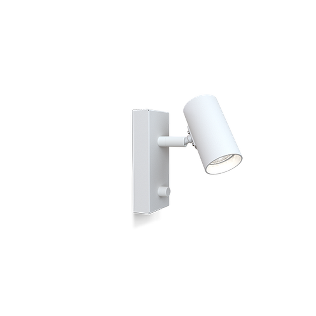 Tyson vegglampe m/dimmer-Vegglamper-Belid-Hvit-5827068-Lightup.no