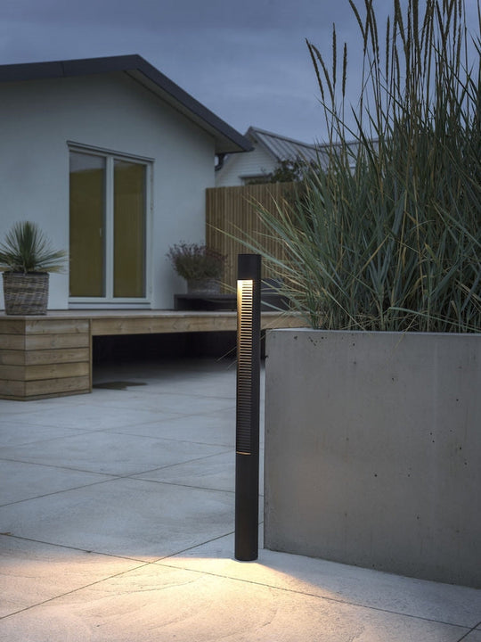Udine pullert utendørs 97 cm 12W 3000K IP65 - Svart-Utebelysning pullert-Konstsmide-Svart-7537-750-Lightup.no