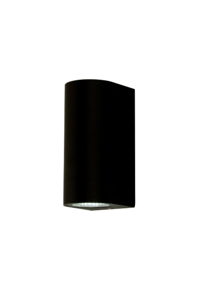 Union vegglampe opp/ned-Utebelysning vegg opp og ned-Aneta Lighting-Svart-13621-15-Lightup.no