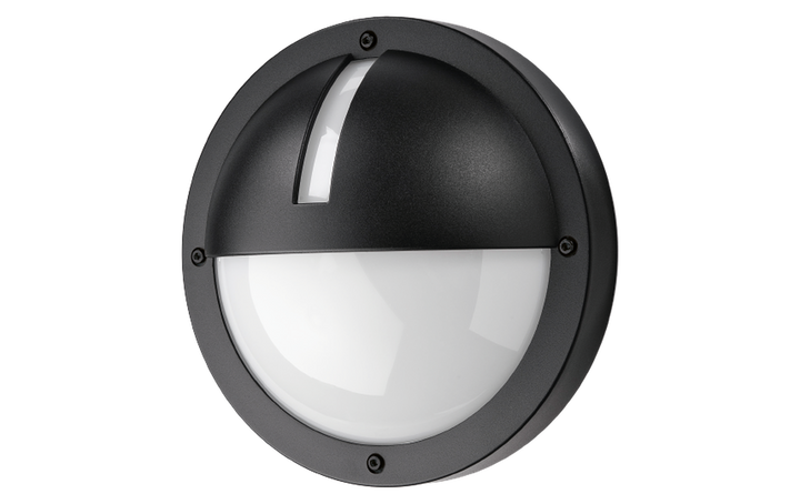 Uno vegglampe 11,5W LED 3000K IP65 Dimbar-Utebelysning vegg veggskjold-Sg Armaturen As-Svart-3104652-Lightup.no