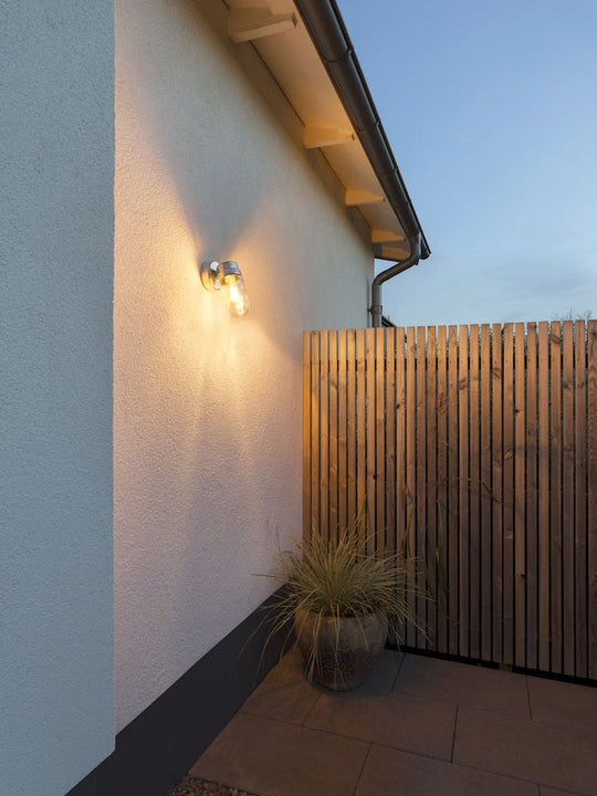 Vega vegglampe utendørs IP54 E27 - Galvanisert stål-Utebelysning vegg klassisk-Konstsmide-Galvanisert-429-320-Lightup.no