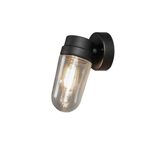 Vega vegglampe utendørs IP54 E27 - Svart-Utebelysning vegg klassisk-Konstsmide-Svart-429-750-Lightup.no