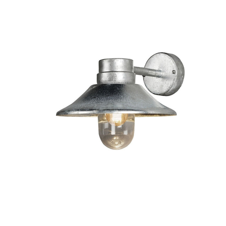 Vega vegglampe utendørs IP54 - Galvanisert stål-Utebelysning vegg klassisk-Konstsmide-Galvanisert-428-320-Lightup.no