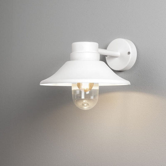 Vega vegglampe utendørs IP54 - Hvit-Utebelysning vegg klassisk-Konstsmide-Hvit-428-250-Lightup.no
