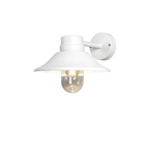 Vega vegglampe utendørs IP54 - Hvit-Utebelysning vegg klassisk-Konstsmide-Hvit-428-250-Lightup.no