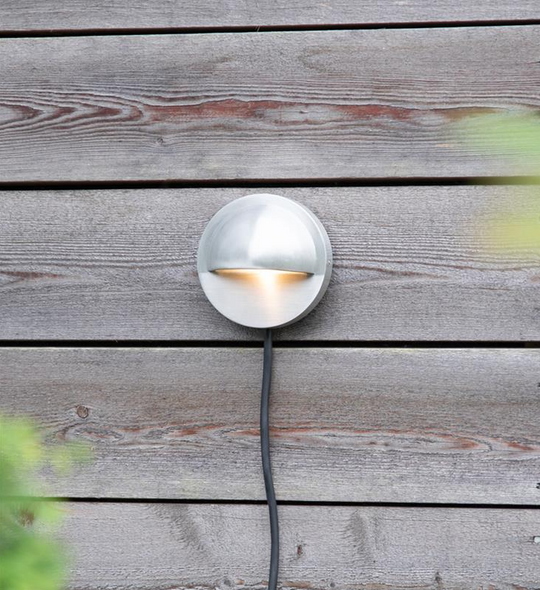 Vegglampe 0,8W aluminium - Garden 24 - Grå-Utebelysning Garden 24-Marksløjd-Grå-Mrk-107715-Lightup.no