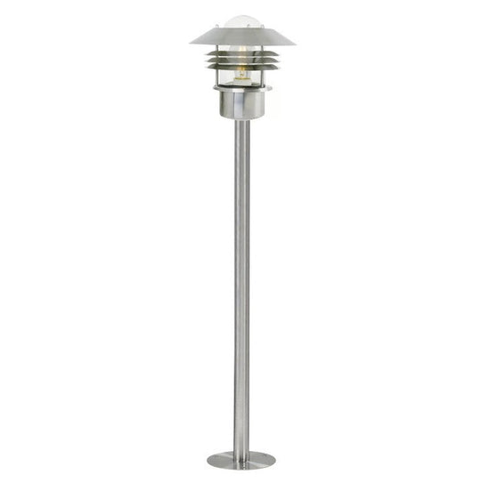 Vejers stolpe 92 cm hagebelysning IP54-Utebelysning pullert-Nordlux-Svart-25118003-Lightup.no