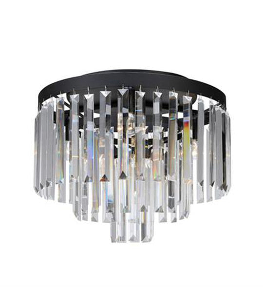 Ventimiglia taklampe 42 cm - Svart/Klar-Taklamper-Marksløjd-Svart/Klar-Mrk-106563-Lightup.no