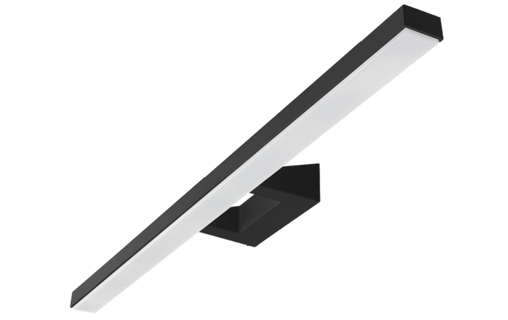 View 900 vegglampe baderom 4000K 30W IP44-Baderomsbelysning vegglamper-Sg Armaturen As-Svart-3000450-Lightup.no