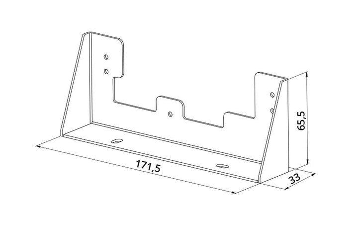 View skapbrakett-Elektro tilbehør lamper-Sg Armaturen As-Hvit-3000201-Lightup.no